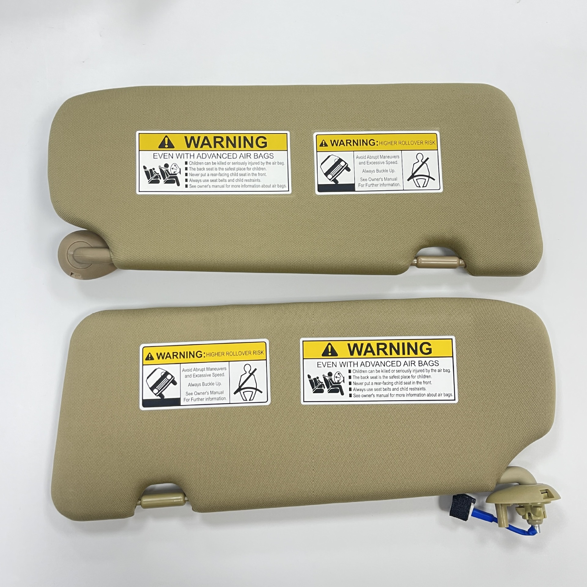 Honda Car Sun Visor Suitable for 17-22 Years Crv Beige Left Side 83280Tlaa12Zb