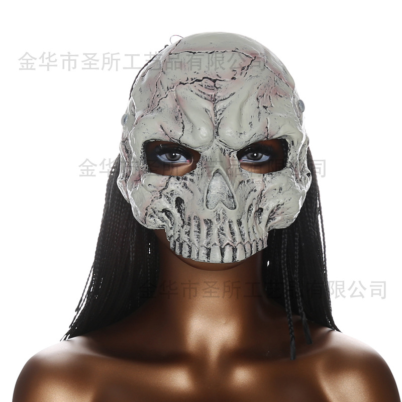 Máscara de animal Comercio exterior Funda de Halloween Carnaval PU suave espuma Accesorios de vestir realistas Máscara de fiesta image 3