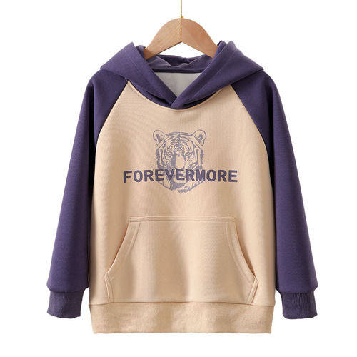 Children's Hooded Sweatshirt Spring and Autumn Korean Version Baby Top for Boys and Girls Casual Stylish Parent-Child Sweatshirt for Adults