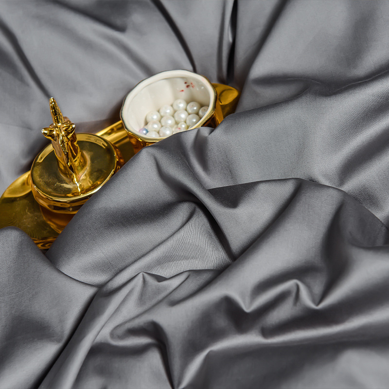 100 algodón australiano largo algodón satin homenaje bordado cuatro piezas set de algodón desnudo cama cama cama de gama alta