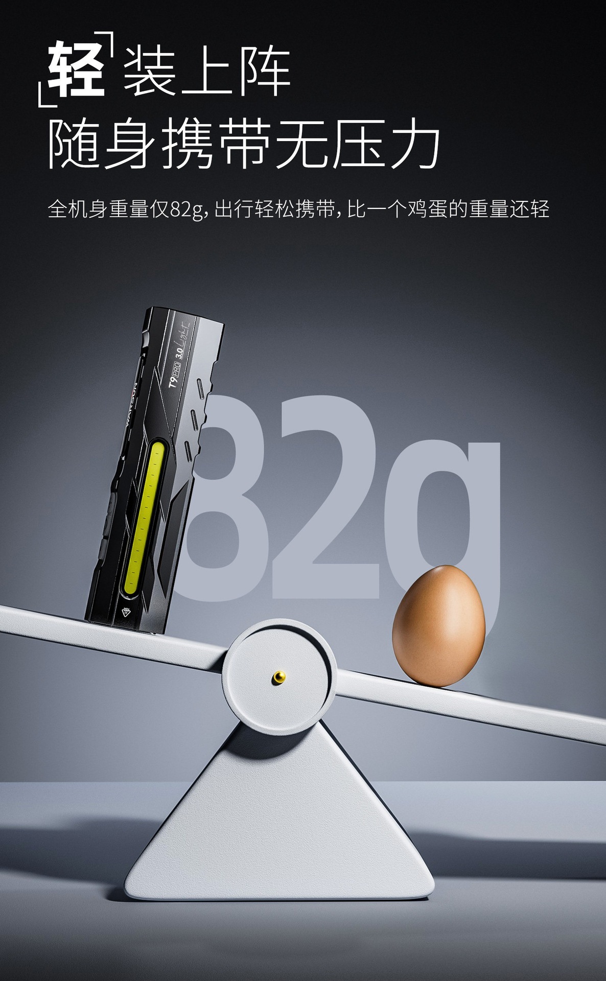 T9pro flashlight, strong light, rechargeable, outdoor repair work light, small, portable, household, magnetic, tactical