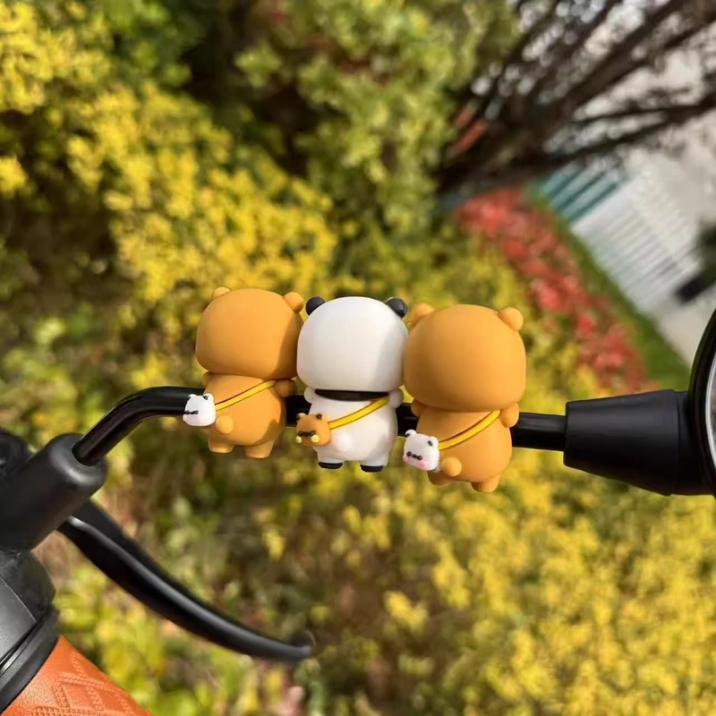 電気自動車 1 2 かわいい布の装飾アクセサリーかわいい韓国スタイルのオートバイの計器パネルステッカー小さな装飾品|undefined