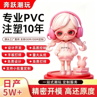 企业活动直销定制人物玩偶摆件加工定制盲盒公仔定制