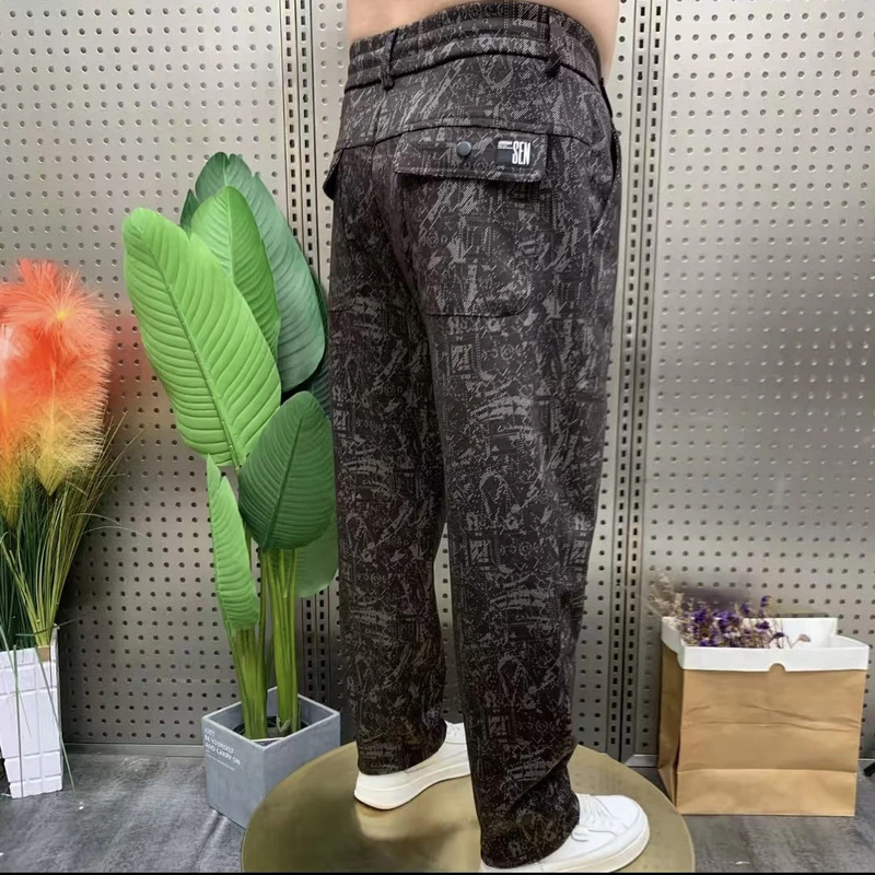 秋季新款高品质休闲裤男士舒适时尚爆款宽松潮流百搭简约个性小众|undefined