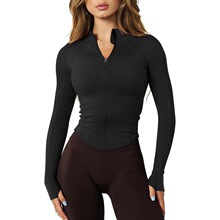N 61154 Slim Fit Long Sleeve Yoga Top �����٤�� �羳��