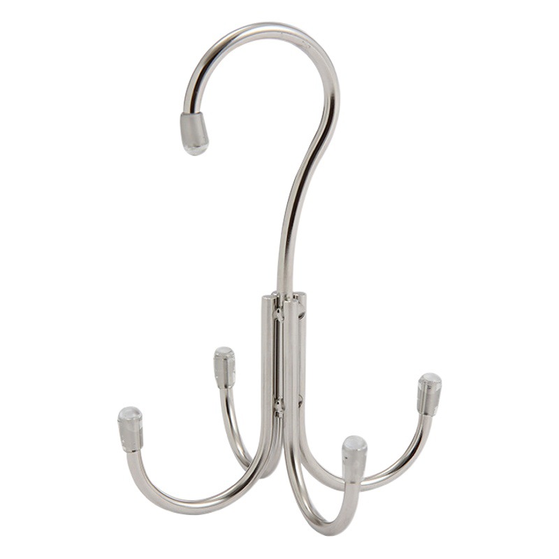 Ou runzhe acero inoxidable cepillado gancho de cuatro garras instalación libre zapato gancho de carga de almacenamiento fuerte bolsa de lazo gancho sólido