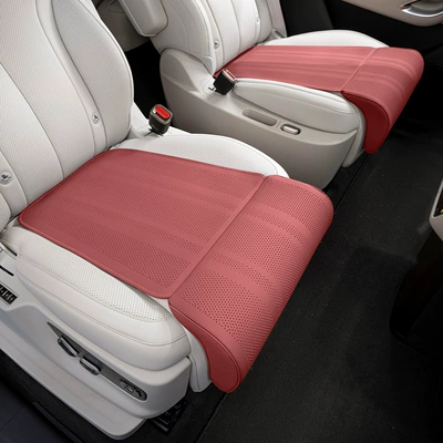 Motorcycle child seat – 2025 New Model Car Seat Cushion - volcano-redextended-leg-rest-cushions-2-pieces