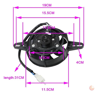 Crf Kxl250 Off-Road Motorcycle Fan