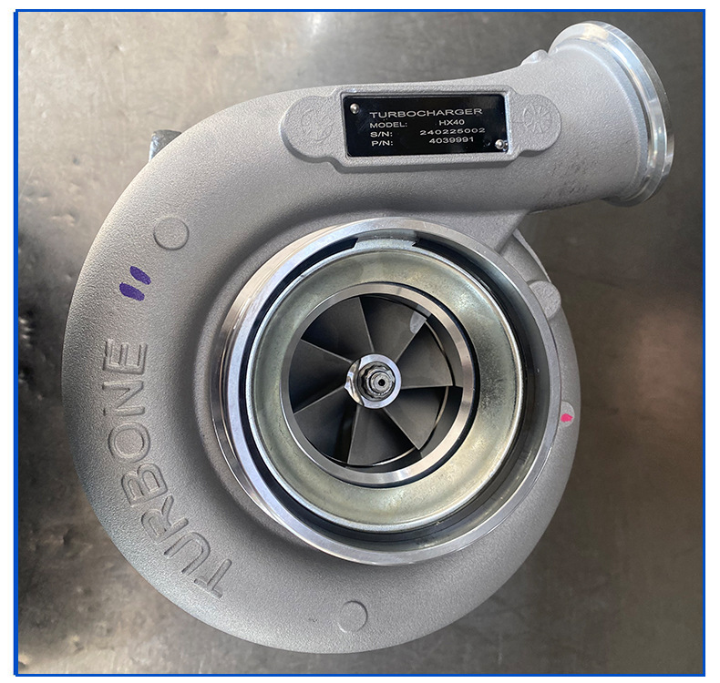 The New Hx40-4039991 Turbocharger Is Suitable for Car Engine Systems. the Specifications of the Turbocharger Are Complete and Optional