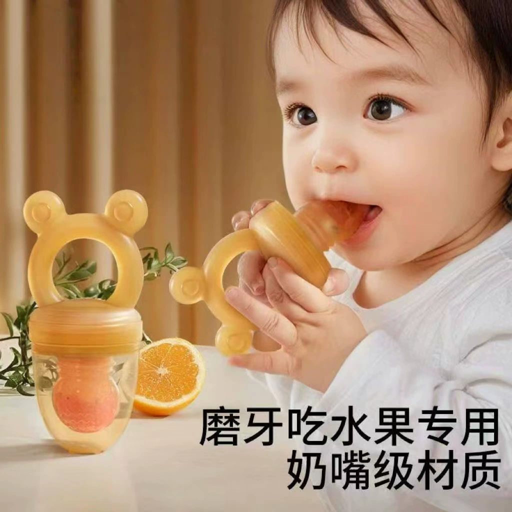 Детская музыка для укусов еда фрукты устройство для пищевых добавок супер мягкое антибактериальное пищевое нано-серебро силиконовая детская музыка для укусов в наличии