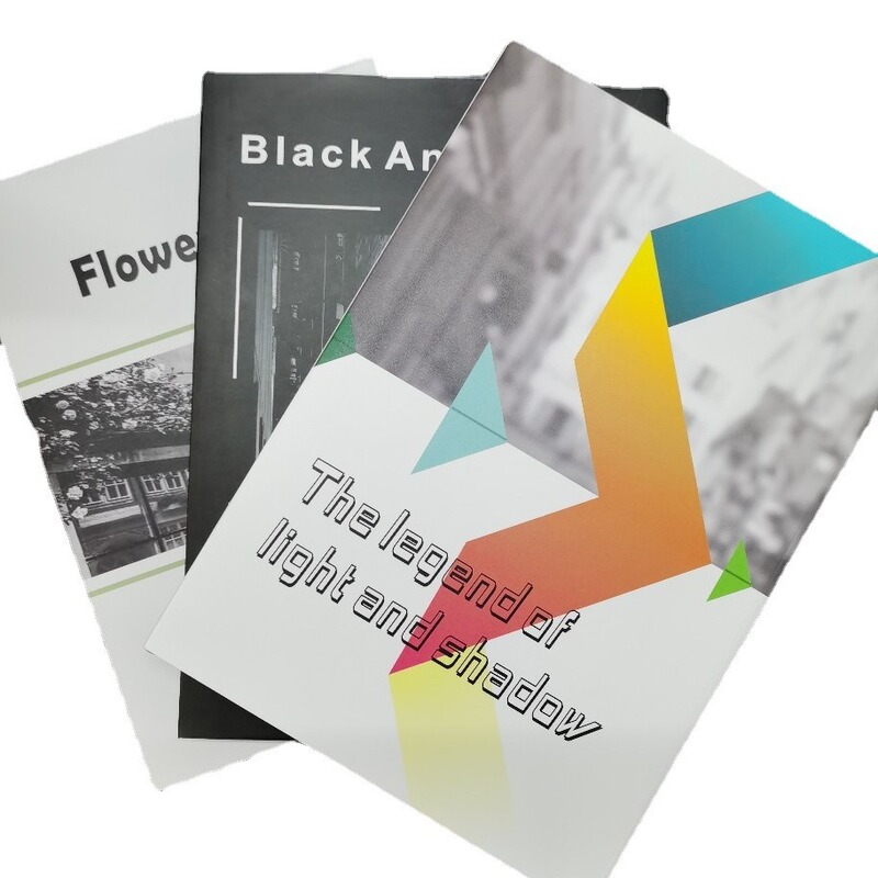 Hardcover Book Black and White Gray Hard-Shell Real Book Set Modern Accessible Luxury Ornaments Real Book Full English Real Book Thickeneded Book