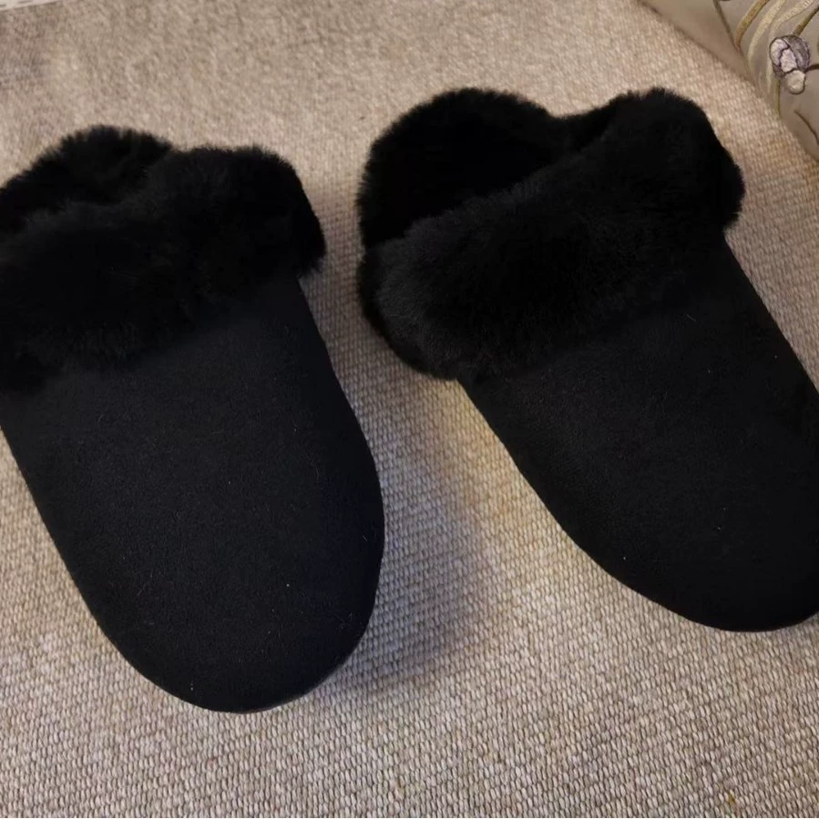 Внешняя торговля Экспорт Японии настоящие шерстяные домашние тапочки