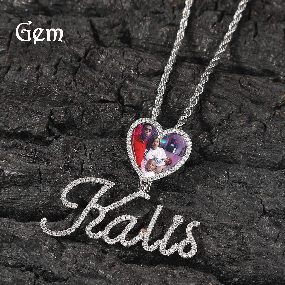 pendant with letters