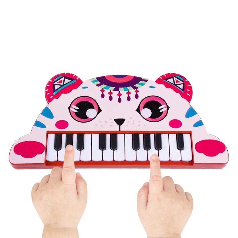 Animal Piano Electrónico para niños educación temprana puede jugar juguetes educativos de música principiante bebé piano de juguete