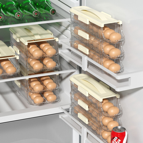 Egg storage box, refrigerator special food-grade crisper, side door storage, sealed egg rack, kitchen organization artifact
