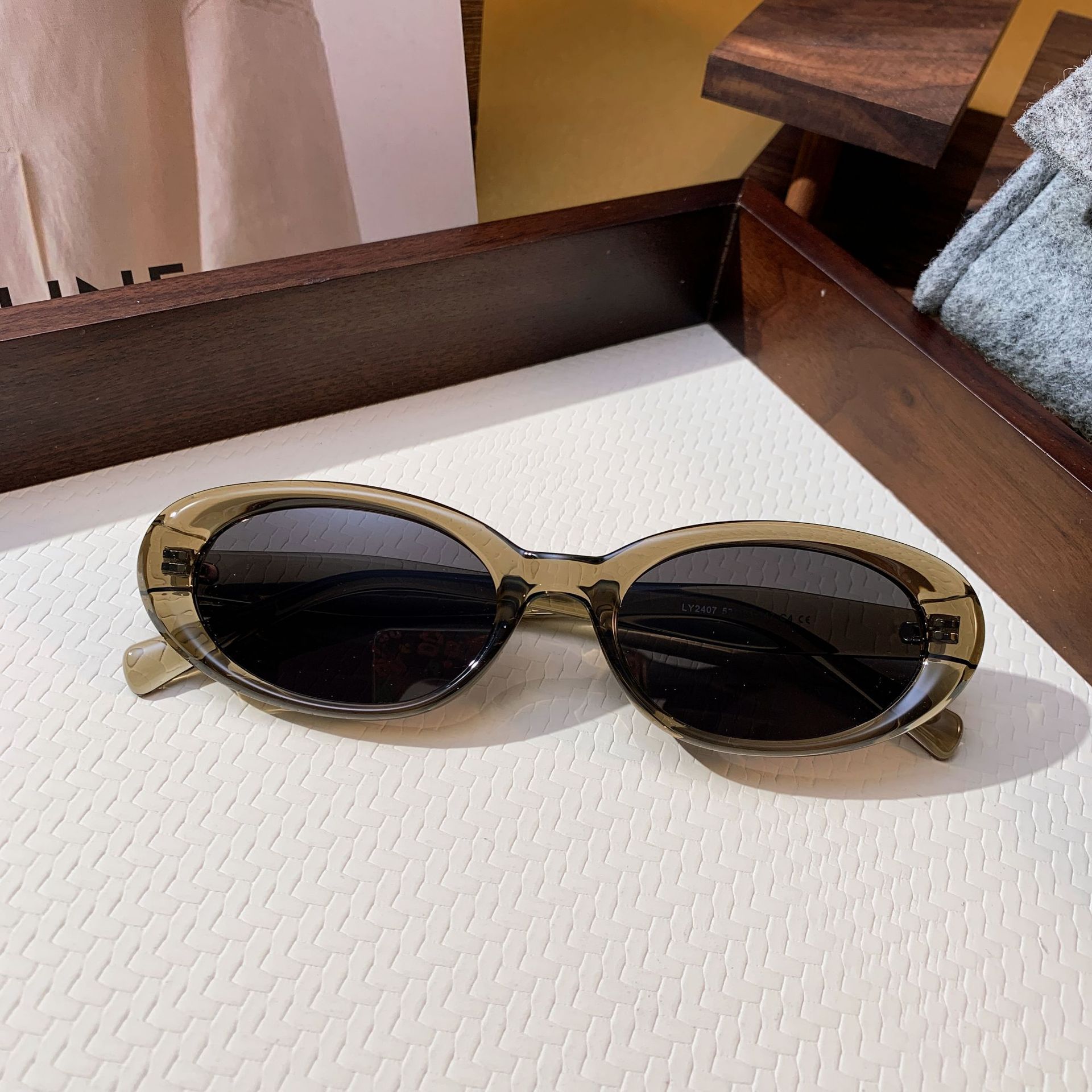 新款復古時髦小框嘻哈炫酷個性百搭潮流太陽鏡