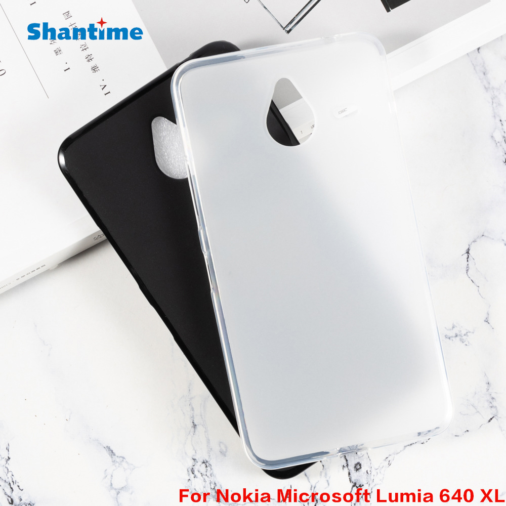 适用Nokia Lumia 640XL手机壳翻盖手机皮套TPU布丁套软壳