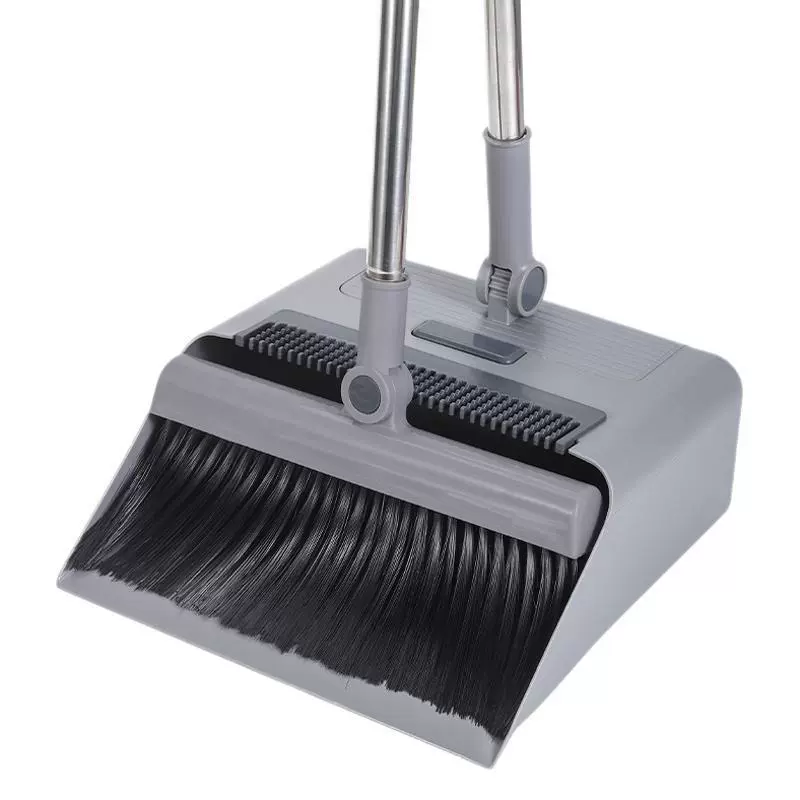 Broom, dustpan, ecological set, three-in-one, material
