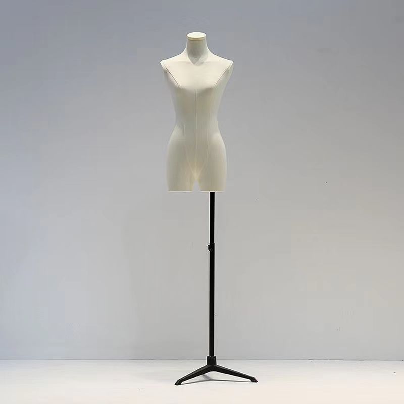 Modelo clavícula pequeña prop de pecho tienda de ropa modelo estante de exhibición de hombro plano ventana de ropa de mujer muestra busto modelo