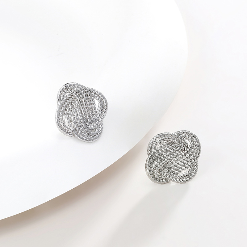 Pendientes en forma de serpiente, moda minimalista de lujo ligero, aleación europea y americana