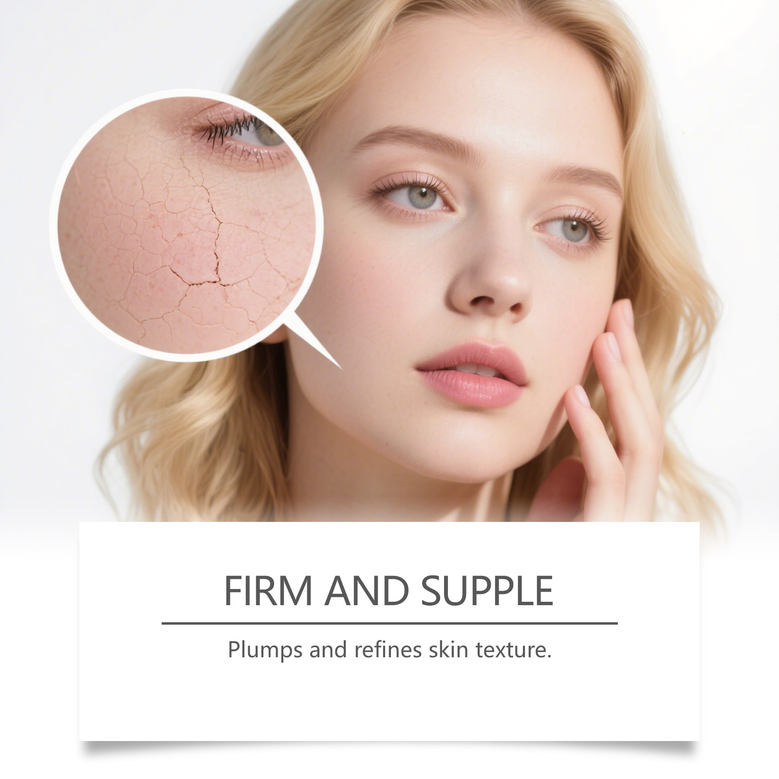 VIARELINE Collagen Essence Moisturizing Nourishing Skincare Daily Convenient Facial Care Serum