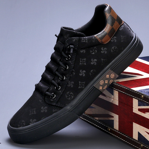 2024 Spring New Men's Shoes Men's Canvas Shoes Light Breathable Trendy Wide Casual Shoes Slip-on Loafers