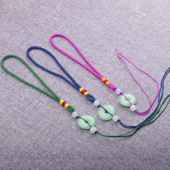 14cm平安扣古玩手把繩香包繩中國結吊繩玉石繩子中國風工廠批發