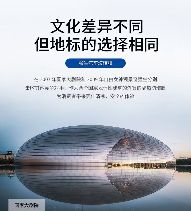 Johnson & Johnson [Lingyi] Genuine Glass Film for Cars, High Heat Insulation Film, Solar Film, Anti-Glare, Anti-Ultraviolet, Explosion-Proof