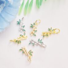 14K����ɫ ���|�ٴ�΢肹����߸��F��С���p����� diy�朵���