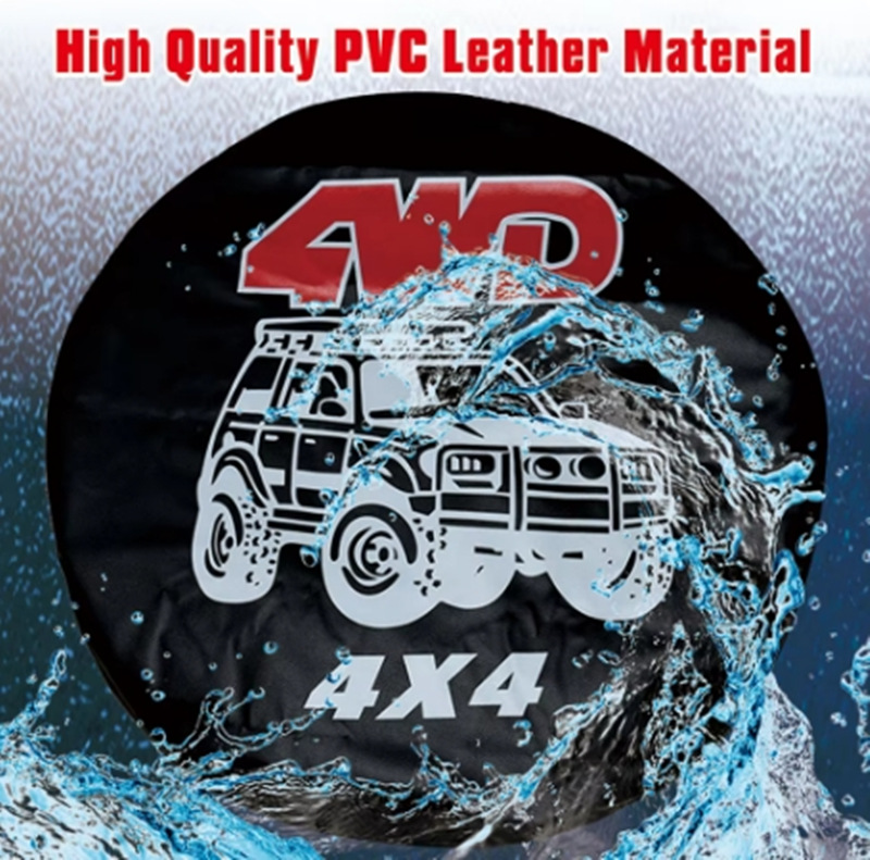Tire Cover Car Cover 14-17 Inch Protective Cover Tire Cover Dust Cover Suitable for Cars, Electric Cars, Rovers, Off-Road Vehicles