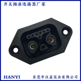 New National Standard Discharge Port 2+1+7 Socket Electric Vehicle Connector Lithium Battery Charging Hole Battery Charging and Discharging Female Socket