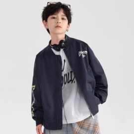 2026秋季新品男童外套韩版洋气春秋款棒球服中大童装男百搭夹克衫