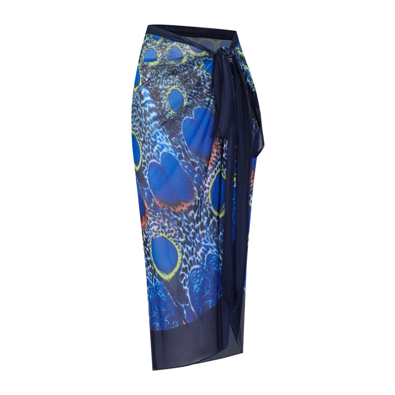 Peacock navy skirt