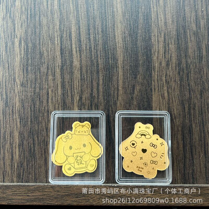 Labubuの新しい周家同モデルクロミ純金携帯電話ステッカー水貝ライブストリーミング導入福利厚生卸売|undefined