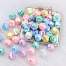 亚克力通孔电镀无花果串珠散珠制作diy手机壳链项链手链材料包