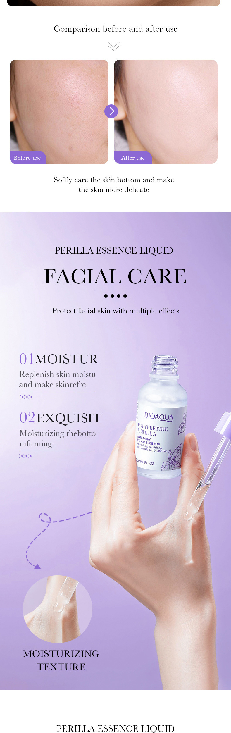 Polypeptide Perilla Anti-aging Repair Essence Moisturising Face_voghion.com