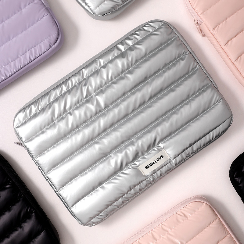 New Xinghui computer liner bag 13.3 inch/14 inch computer bag quilted down cloth laptop bag