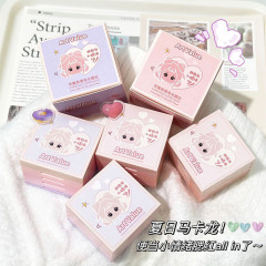 Art Value's new embossed mood blush matte contouring and brightening natural nude makeup rouge at cross-border prices