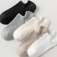 Socks Girl Ship Socks Short Spring Summer Version Summer Thin Cotton Slip-On Invisible Socks