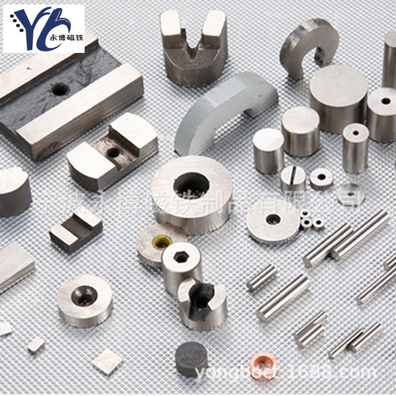 供应铝镍钴磁钢  仪表磁铁 耐高温磁石 磁钢 磁性材料 3# 5# 6#