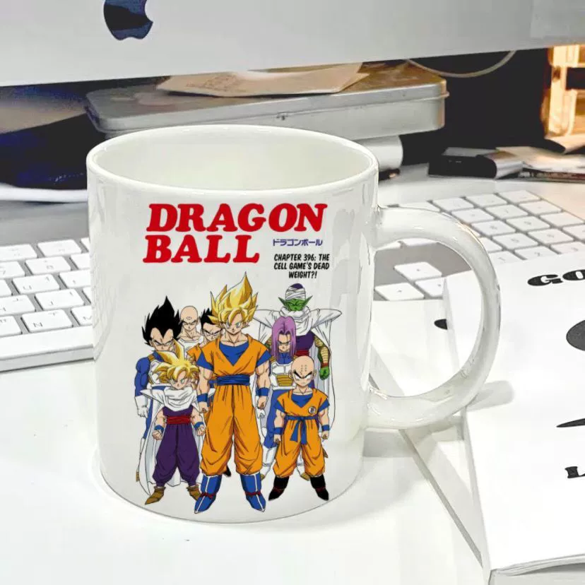 Пара чашек Dragon Ball: Каракото, Сакуравян, Сунь Укун — керамическая кружка для воды/кофе
