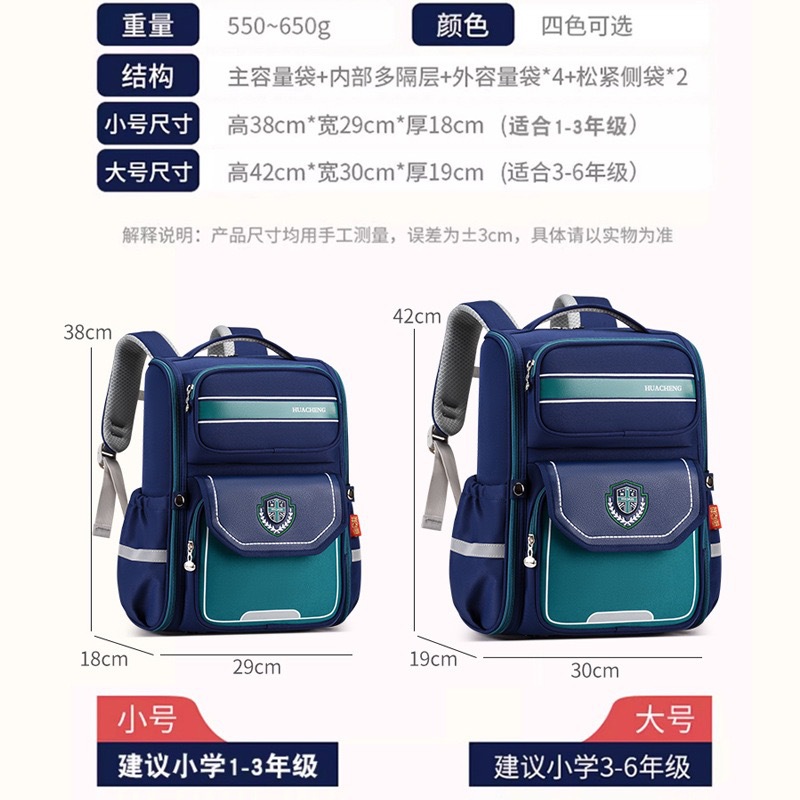 Nuevas mochilas escolares para estudiantes de primaria