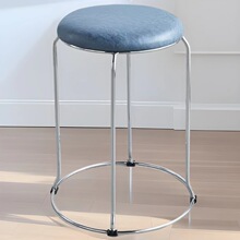 批发软包钢筋凳加粗简易矮凳餐厅凳家用现代圆凳加厚套凳商用铁凳