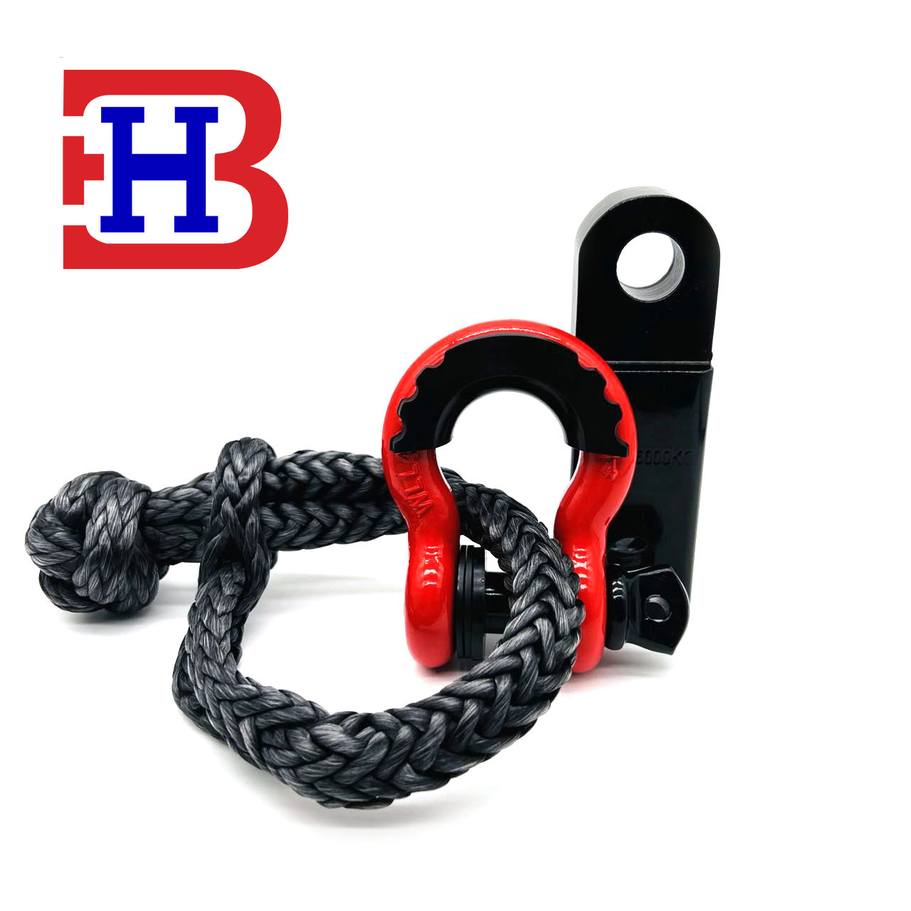 疙瘩绳 越野车拖车钩 软卸扣 绳扣 量大优惠北美拖车亚马逊