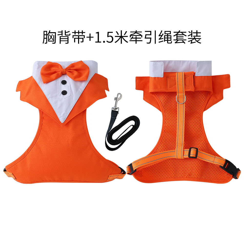 Arnés y Correa para Mascotas, Estilo Chaleco, para Perros Pequeños, Medianos y Grandes, Traje para Perro, Venta al por Mayor