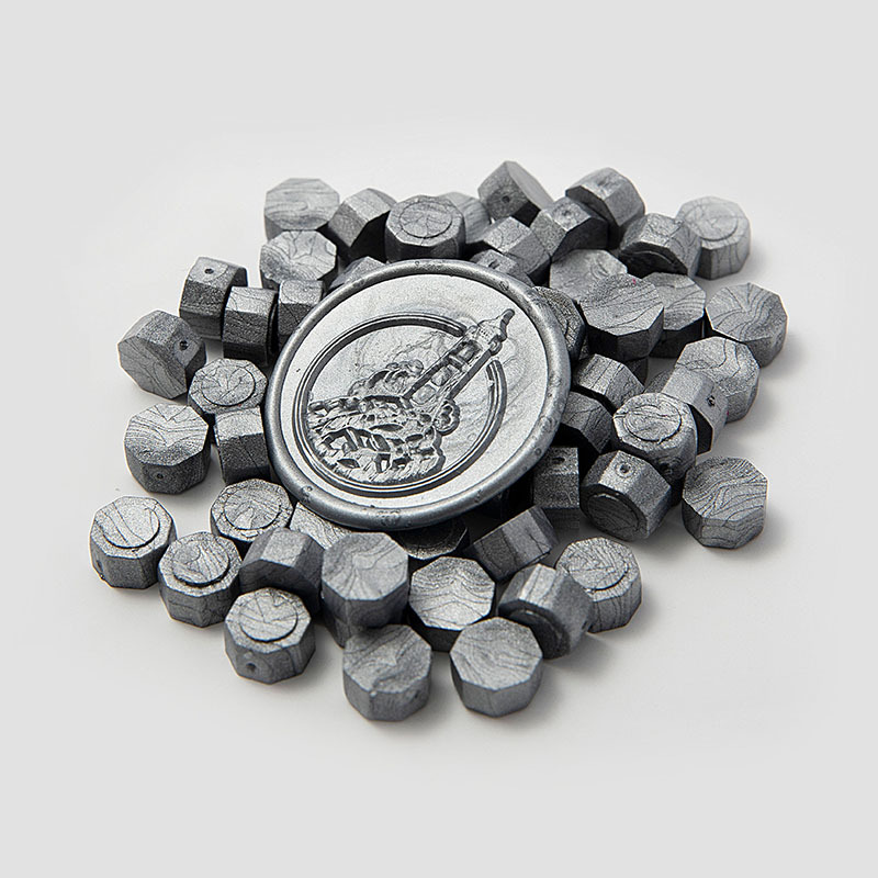 Cera de pintura al fuego, juego completo de sellos de pintura al fuego, octogonal, transparente, colorido, bolsa de colores mezclados, cera, venta al por mayor barata