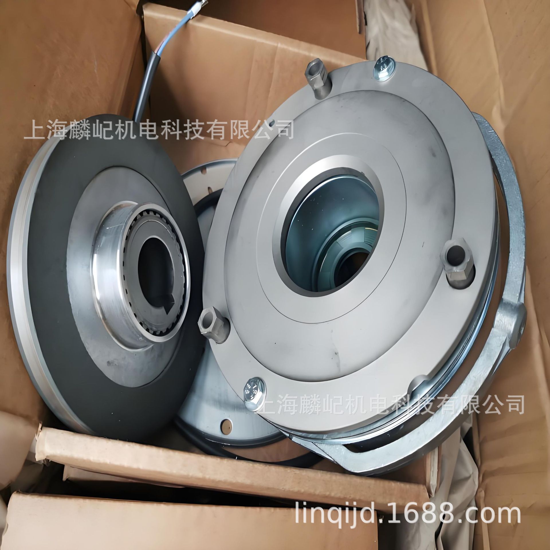 供应普瑞玛电磁抱闸刹车器刹车片摩擦盘转子轴套花芽fdb制动片