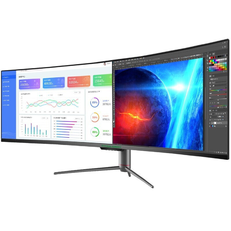 Titan Legion C49Shc 49inch Quasi-4K Fish-Screen 144Hz Curved Gaming Monitor Lcd Screen Titan Legion C49Shc 49inch Quasi-4K Fish-Screen 144Hz Curved Gaming Monitor Lcd Screen