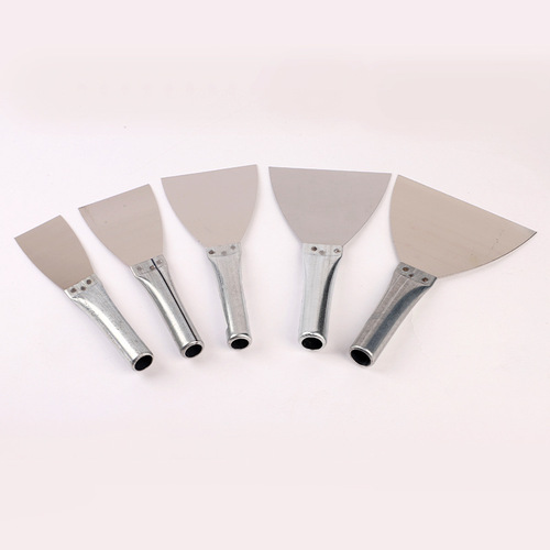 Original factory multi-style putty knife wooden handle stainless steel handle putty knife decoration application knife wholesale
