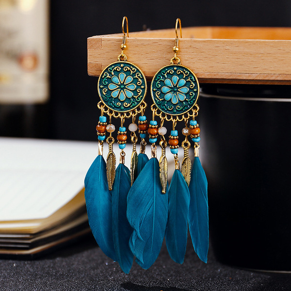 retro earrings